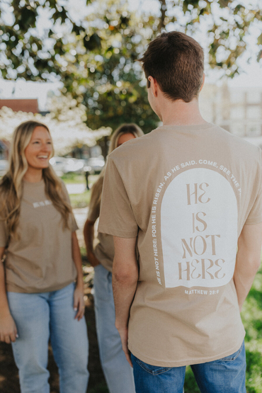 Customer wearing a NL3600 Next Level Premium Fitted Short Sleeve Crew Tee