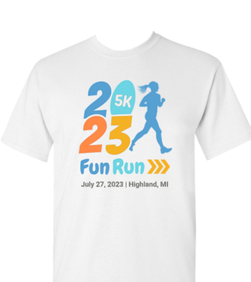 5k Fun Run design idea
