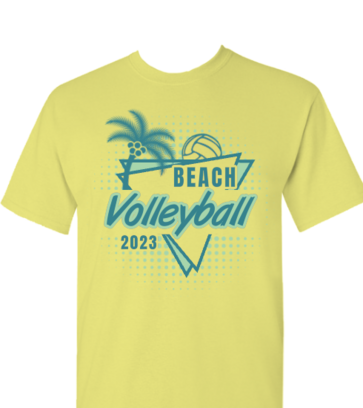 Beach Volleyball design idea