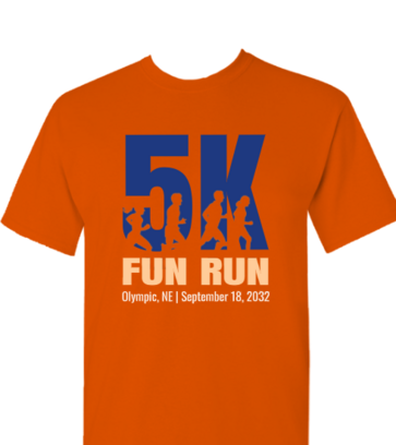 5K Fun Run design idea