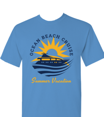 Ocean Cruise Beach Vacation design idea