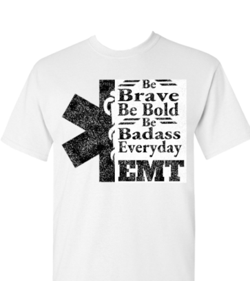 Be Brave design idea