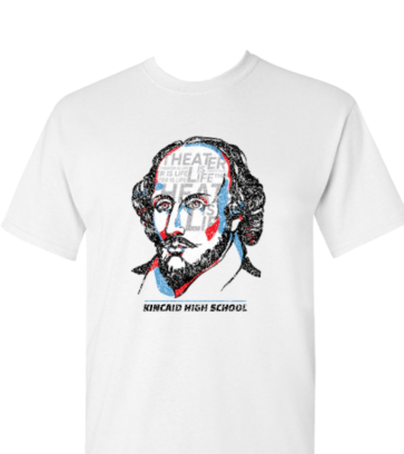 Drama Club Shakespeare Theater is Life design idea