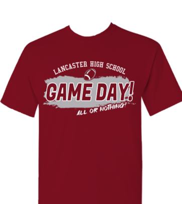 Game Day Football Shirt design idea