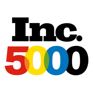 Logo showing that BlueCotton is one part of the Inc. 5000's fastest growing private companies in America