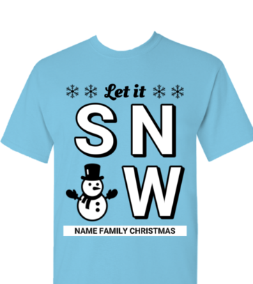 Let it Snow design idea
