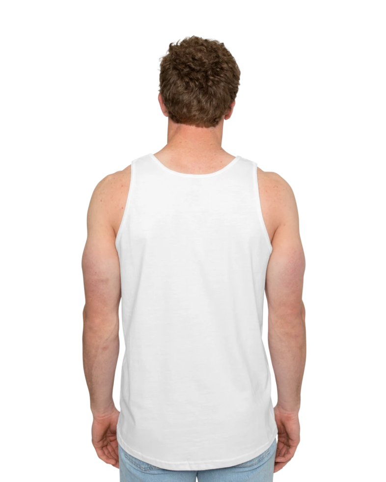 Image of a model wearing a 2200 Gildan Ultra Cotton Tank Top