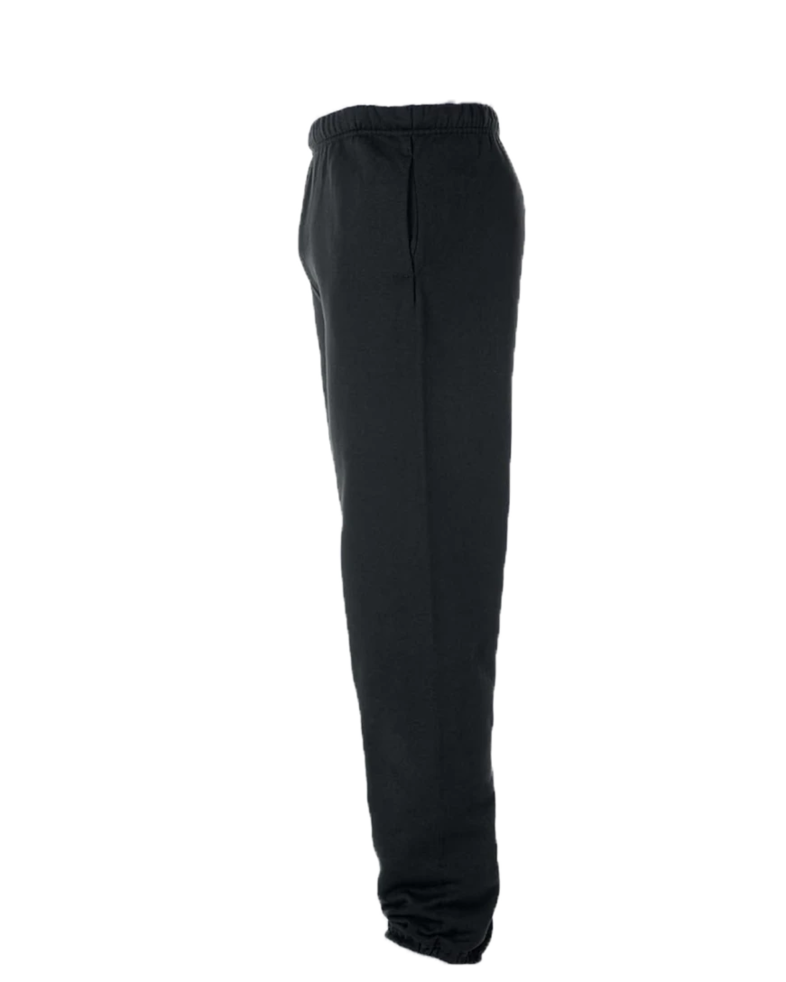 Image of a model wearing a 4850MP Jerzees NuBlend SUPER SWEATS Pocketed Sweatpants