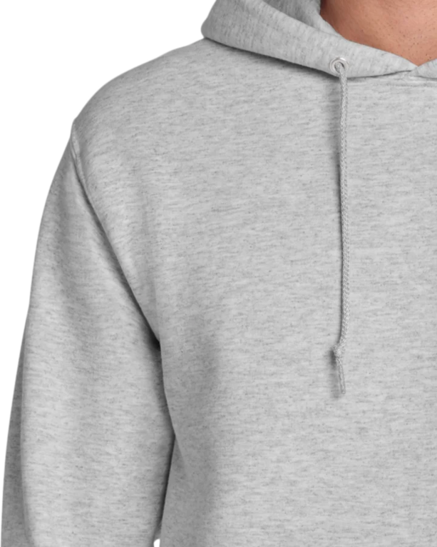 Closeup of a 4997 Jerzees Super Sweats 50/50 Pullover Hood