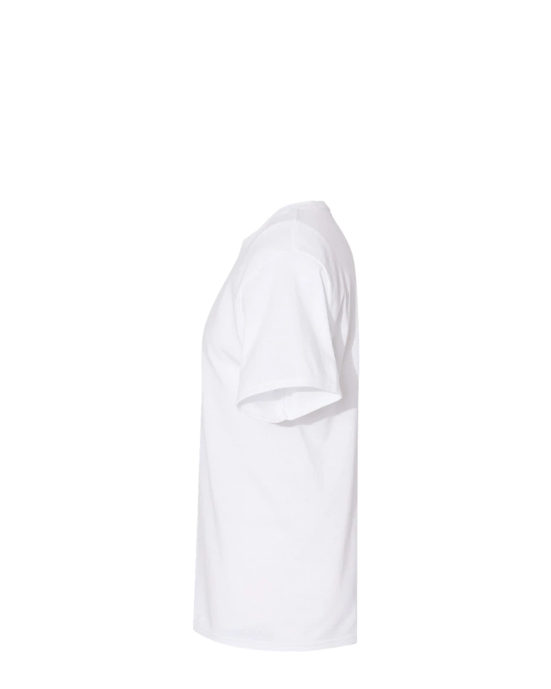 Image of a model wearing a 5170 Hanes ComfortBlend Tee