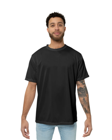 Model wearing a Augusta 790 Moisture Wicking Tee