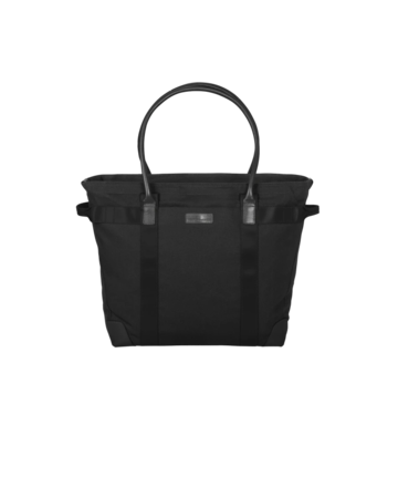 Model wearing a BB18840 Brooks Brothers® Wells Laptop Tote