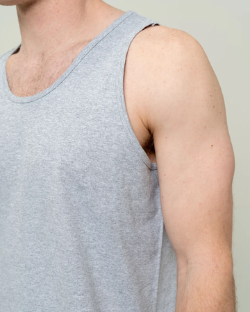 Closeup of a 2200 Gildan Ultra Cotton Tank Top