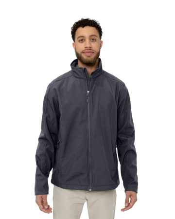Model wearing a J317 Port Authority Core Soft Shell Jacket