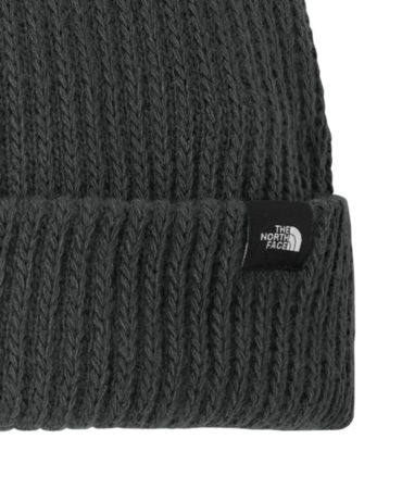 Closeup of a NF0A7RGH The North Face Circular Rib Beanie