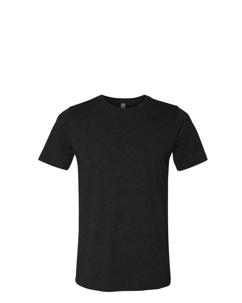 Image of a model wearing a NL6200 Next Level Blend Crew Tee