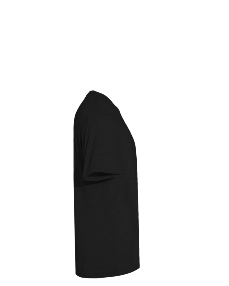 Image of a model wearing a NL6200 Next Level Blend Crew Tee