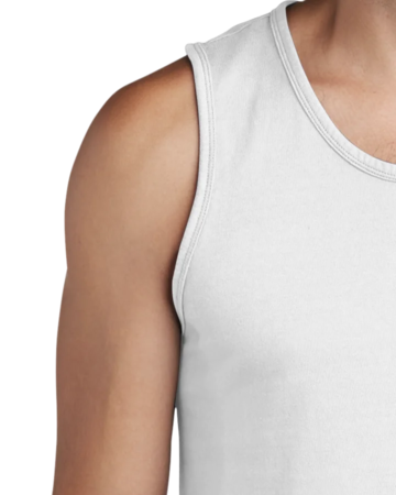 Closeup of a PC099TT Port & Company Pigment Dyed Tank Top