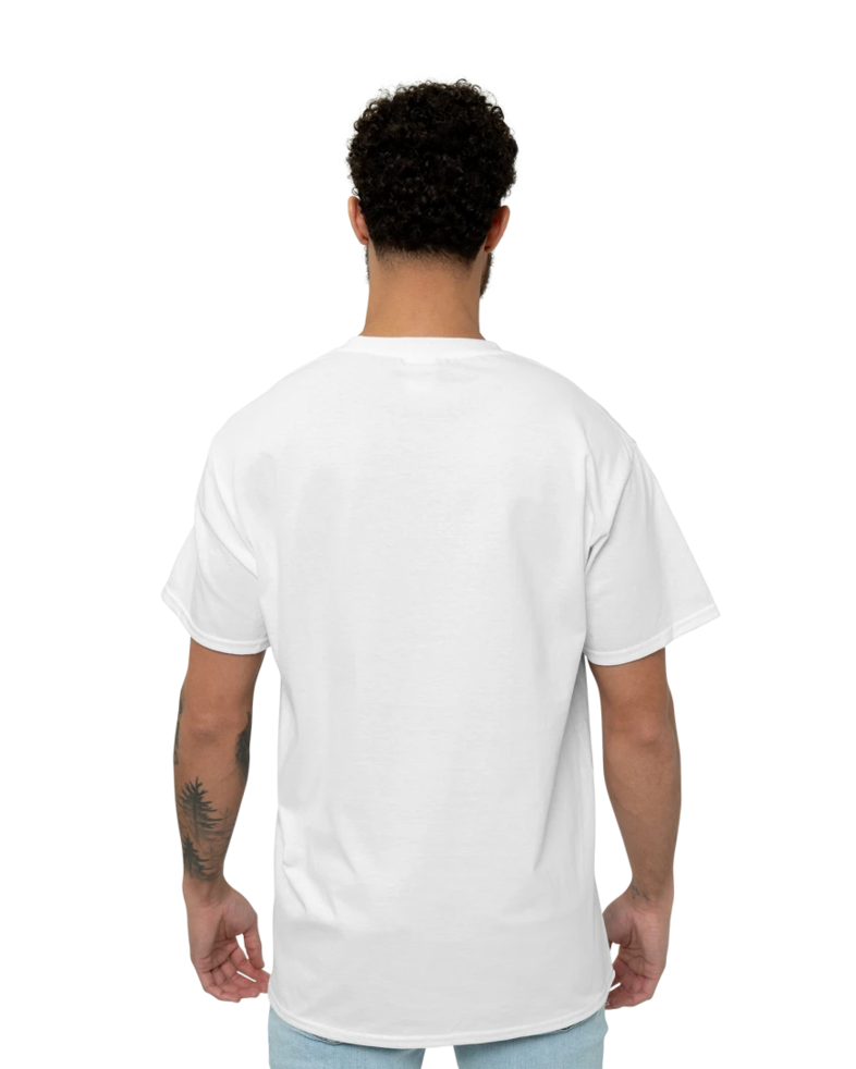 Image of a model wearing a PC61 Port & Company Essential Tee