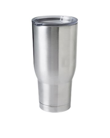 Model wearing a PRO32 32 oz. Stainless Steel, Double Walled, Vacuum Insulated with Copper Lining Pro Travel Tumbler