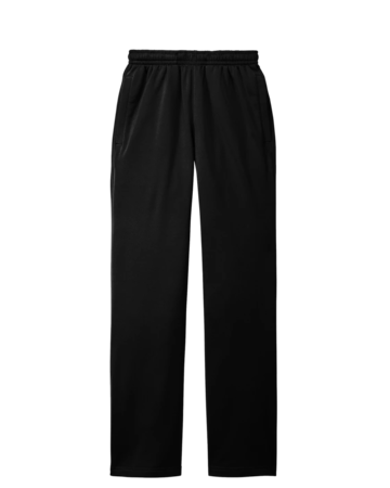 Model wearing a ST237 Sport-Tek Sport-Wick Fleece Pant