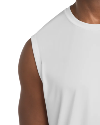 Closeup of a ST352 Sport-Tek Sleeveless PosiCharge Competitor Tee