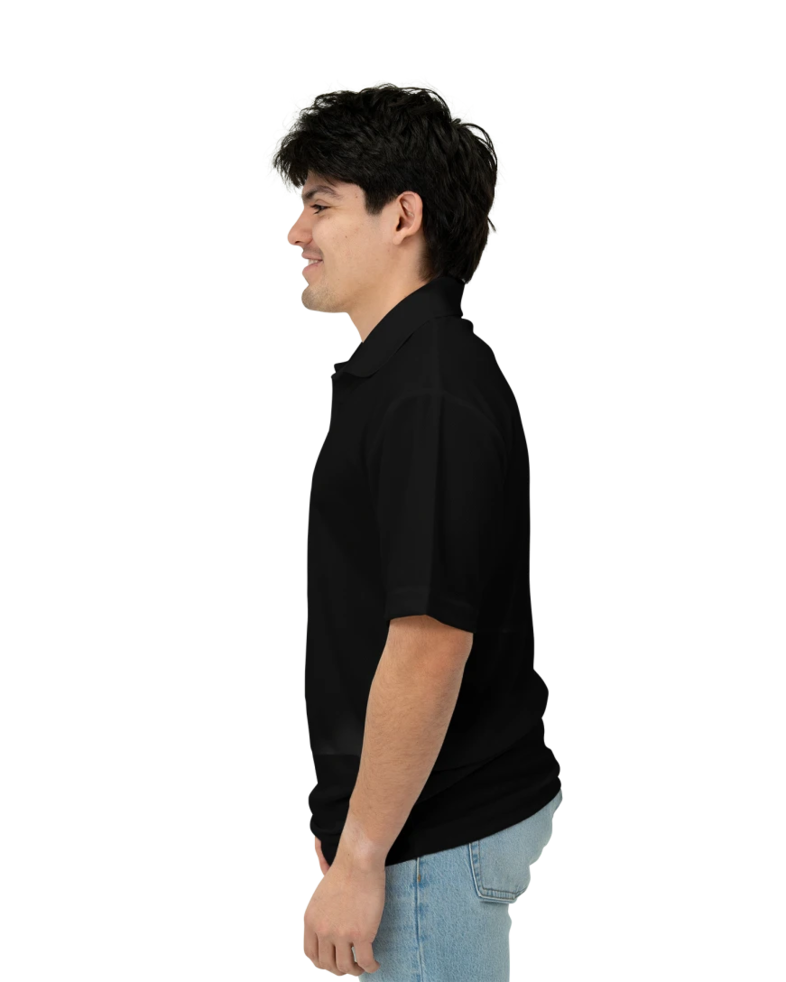 Image of a model wearing a ST640 Sport-Tek PosiCharge RacerMesh Polo