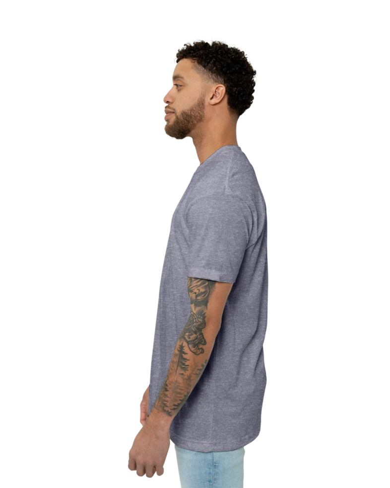 Image of a model wearing a TR401 American Apparel Tri-Blend Tee